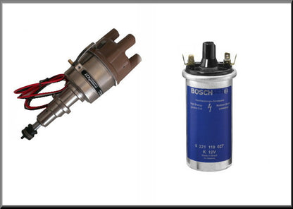 1-2-3 0ntstekingsunit incl Bobine Bosch – Renault 16 – Renault 12 Gordini - Renault 15 TS - Renault 17 TL, TS - Alpine A110, A310 - OEM 807843