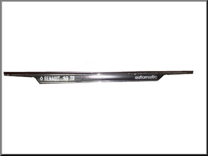 Tailgate logo automatic – Renault 16 TS automatic – New