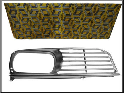 Grill rechts  – Renault 16 TL, TS – OEM 7700546806