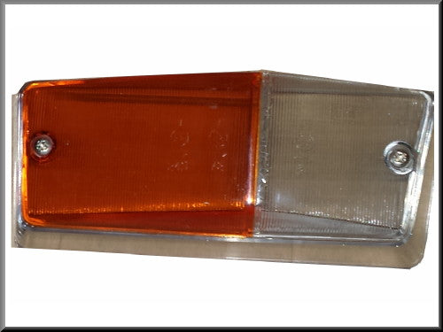 Indicator light glass front left – Renault 16 – OEM 7701006943