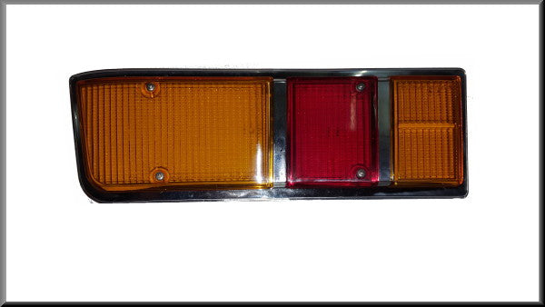 Achterlicht kap links (oranje rood oranje) – Renault 16 – OEM 7701011316A