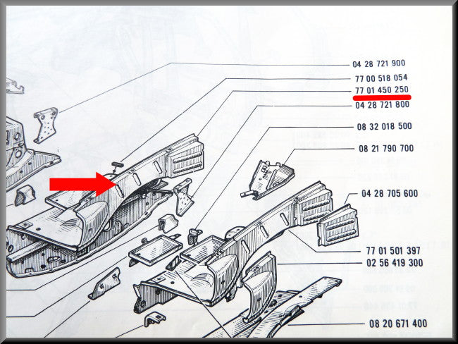 Inner screen with bars on the left.