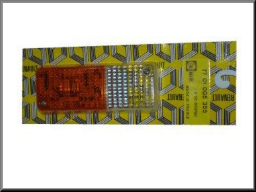 + Stadslicht reflector rechts geel/ wit CIBIE – Renault 12 – OEM 7701005355