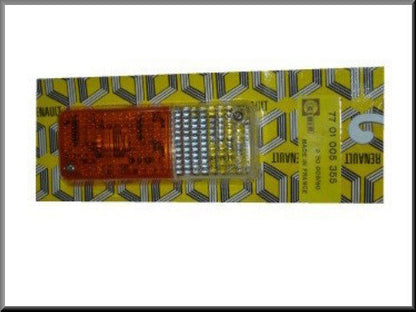 + Stadslicht reflector rechts geel/ wit CIBIE – Renault 12 – OEM 7701005355