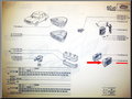 Unité d'éclairage de coffre – Renault 12 – OEM - 7701005760