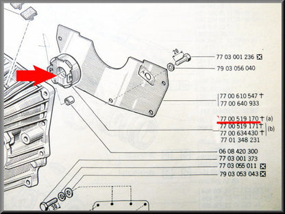 Druklager – Renault 12 – Renault 5 - Renault 15 - OEM 7700519170