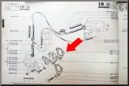 Benzinepomp pakking – Renault 16 L, TL – OEM 0857524900 / 7700564395