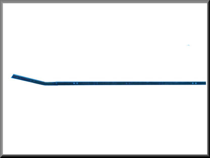 Metaal strip portierruit rubber voorzijde rechts voor – Renault 12 – OEM 7700509917