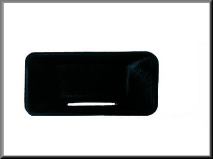 Achterplaatje deur hendel zwart  – Renault 12 – OEM 7700617328 – Used