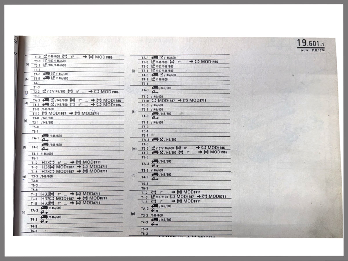 Tubo de escape - Renault Trafic (T1-3, T3-3, T9-3) - OEM 7700691797
