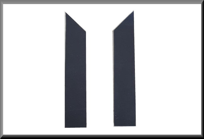 Front beam cladding (rubber) – Renault 16 – OEM 7700635777 / 7700635776