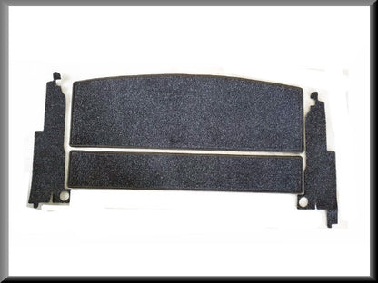 Rear parcel shelf and C-pillar trim, grey (loop) – Renault 16 – OEM 7700531408 / 7700531410 / 7700530986 / 7700530987