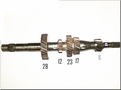 Primary shaft 385 gearbox (28 12 23 17 11 teeth) – Renault 16