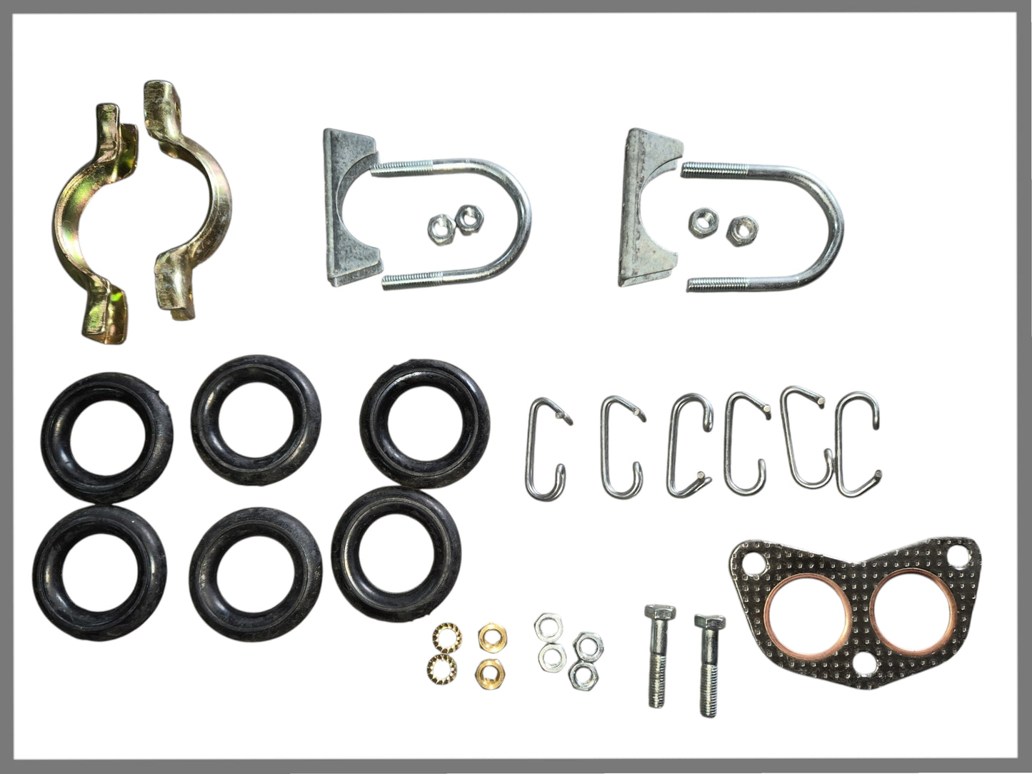 Uitlaat bevestigingsset - Renault 20 - OEM 7701462505