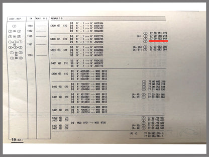 Achterste demper - Renault 5 - OEM 7700756251