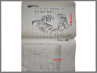Spatbord achterzijde links - Renault 4 - OEM 7700638293