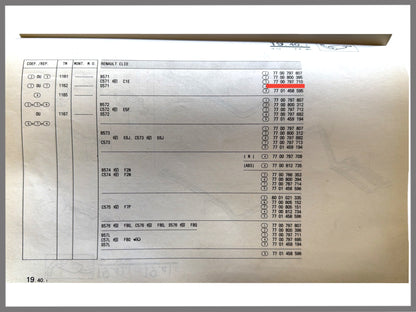 Uitlaat middendemper - Renault Clio - OEM 7700797710