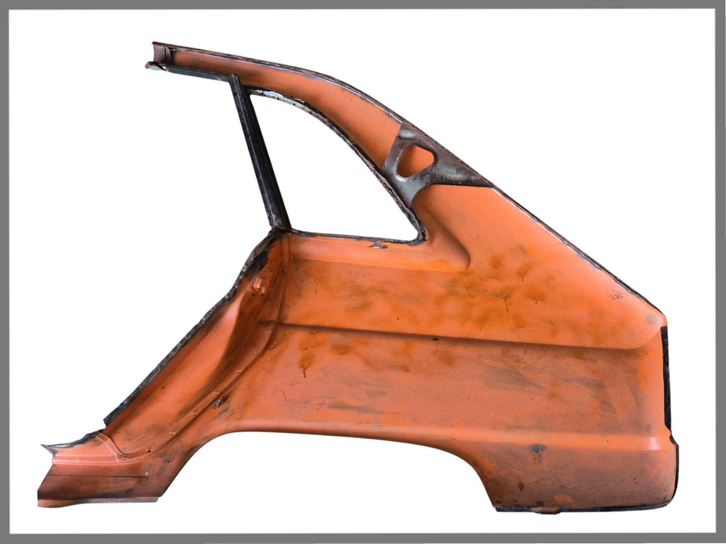 Rear fender with lock plate - Renault 16 - OEM 7701450487