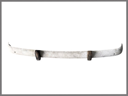 Pare-chocs arrière gris avec butoirs - Renault 4L - OEM 7700552245a / 7700509936a