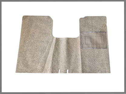Vloermat beige gespikkeld RHD - Renault 16 - OEM 7700565652