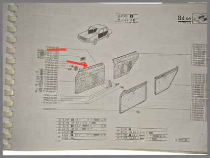 Limpiaparabrisas - - Renault 12 - 7700521421