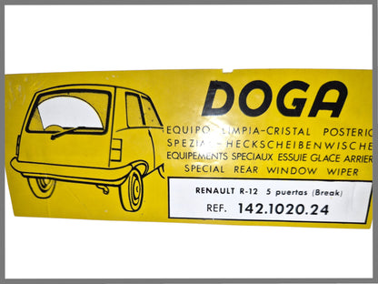 Wiper set rear window - Renault 12 Break - 142102024