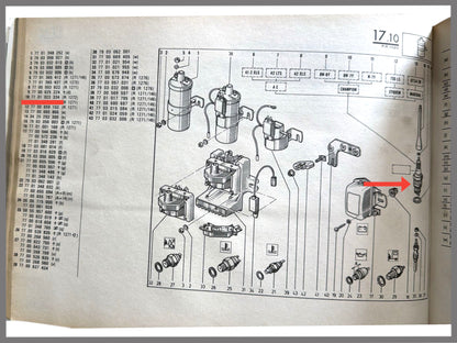 Spark plug - Renault 20 - OEM 7701023334