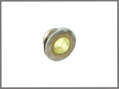 Plug oliekanaal motorblok geel gepassiveerd – Renault 16 - OEM 0608453709