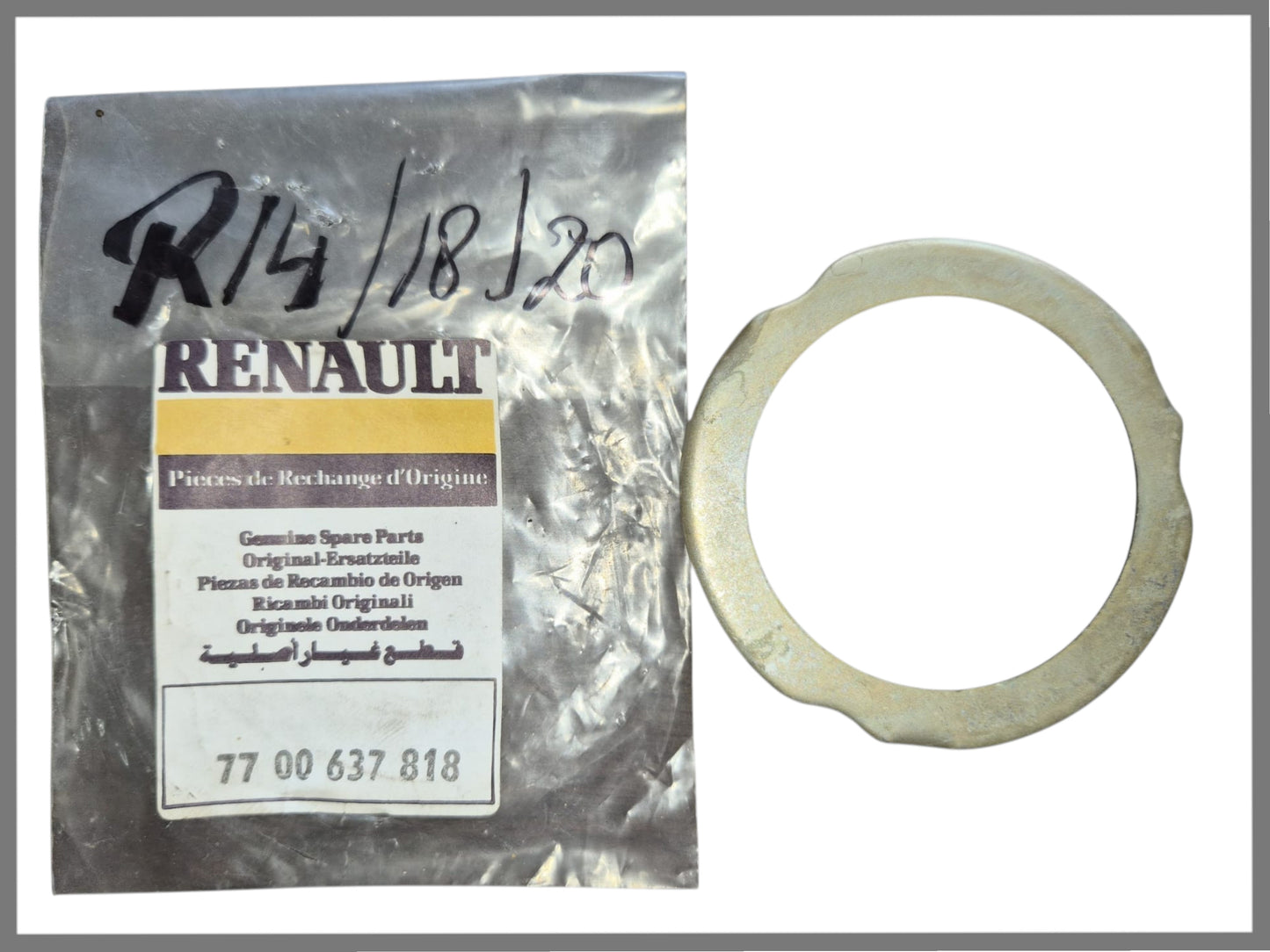 Bajonetsluiting brandstoftank - Renault 18 - Renault 14 - Renault 30 - OEM 7700637818