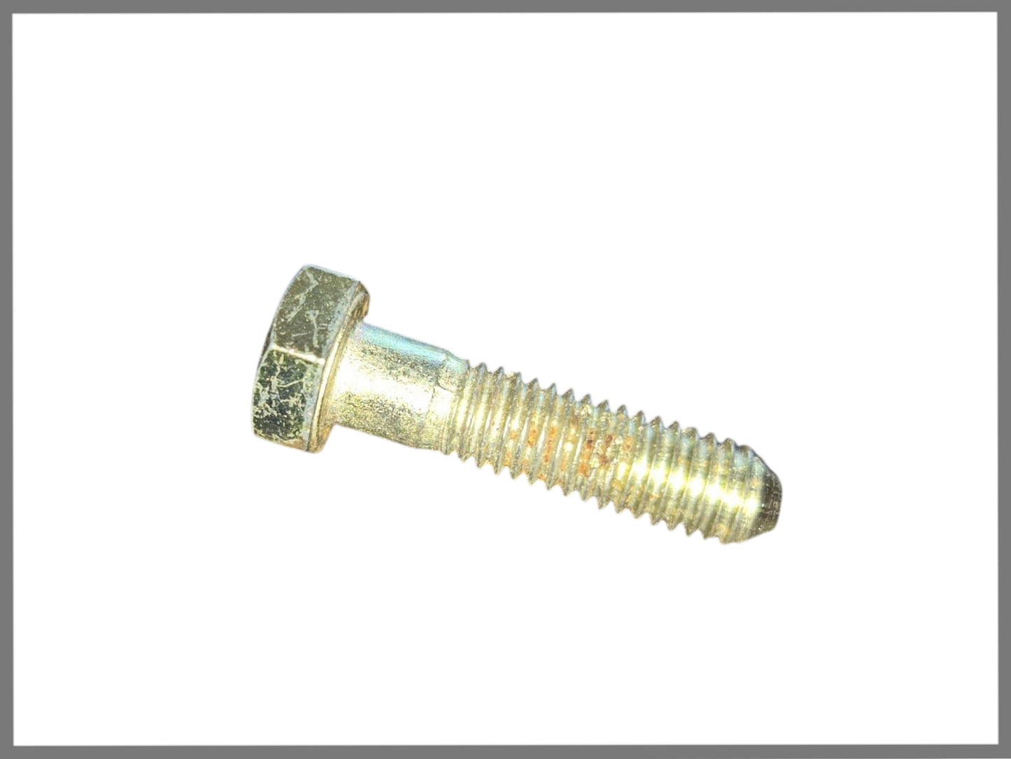 Bolt M6x25 with shoulder (yellow passivated)
