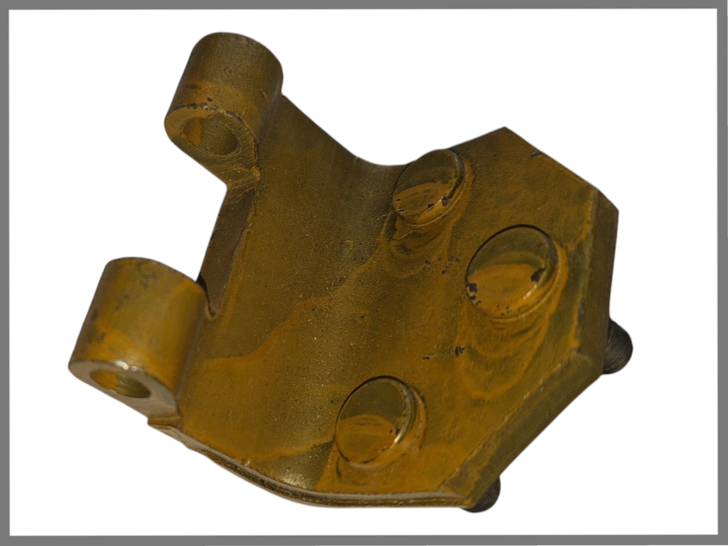 Front door hinge (upper) - Renault 6 - Renault 12 - OEM 7700628282 and 7700653722 and 7701348686
