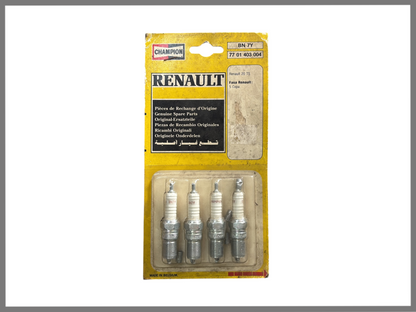 Bougie set van 4 - Renault 20 - OEM 7701403004