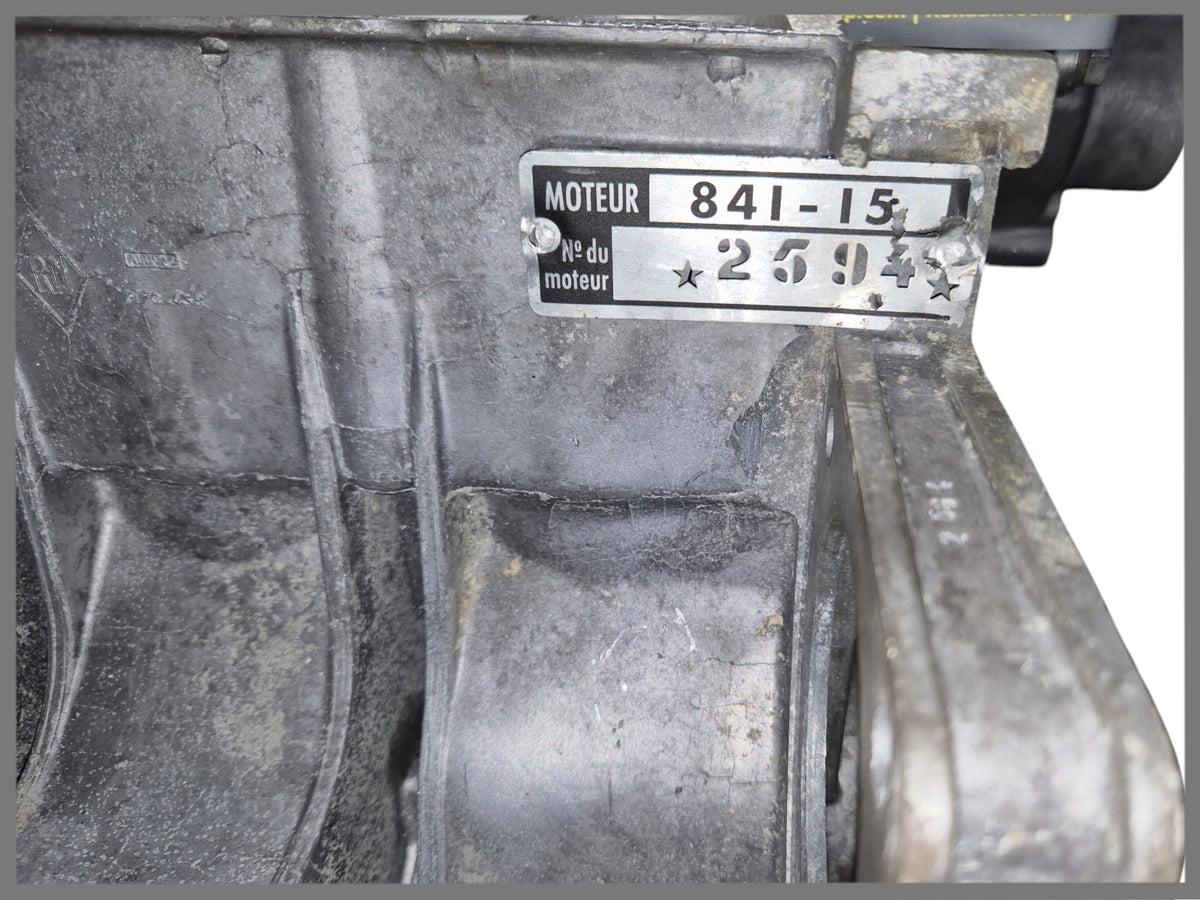 Motorblock R16 TS Typ 841 - 1647 ccm – Renault 16 - Renaul 18 – Renault Fuego - OEM 7701498666