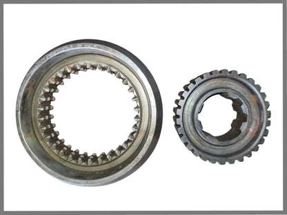 Synchronizer hub first and second gear with 30 teeth - Renault 5 - Renault 12 - Renault 16 - Alpine 110 - OEM 7701455852 and 7701455853